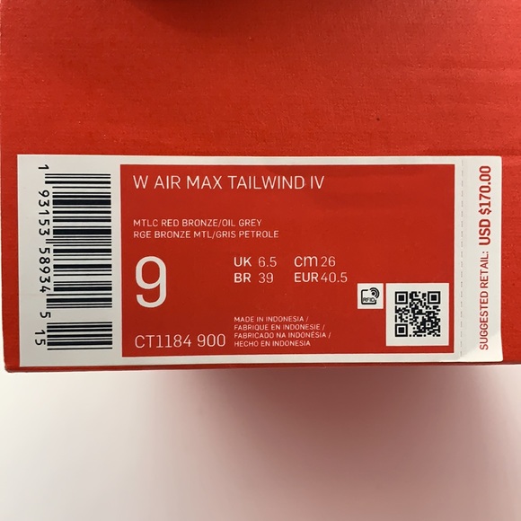W Air Max Tailwind IV - Picture 9 of 11